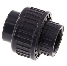 PVC Union Fitting Socket 20x43mm EPDM [2 Pieces]