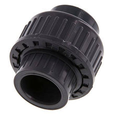 PVC Union Fitting Socket 20x43mm EPDM [2 Pieces]