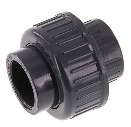 PVC Union Fitting Socket 25x54mm EPDM [2 Pieces]