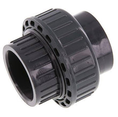 PVC Union Fitting Socket 40x75mm FKM