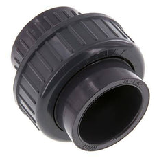 PVC Union Fitting Socket 40x75mm FKM
