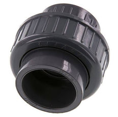 PVC Union Fitting Socket 40x75mm FKM