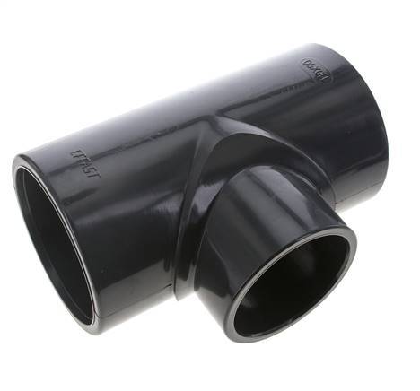 PVC Reducing Tee Fitting Socket 110 to 90mm