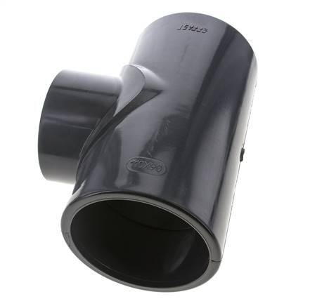 PVC Reducing Tee Fitting Socket 110 to 90mm