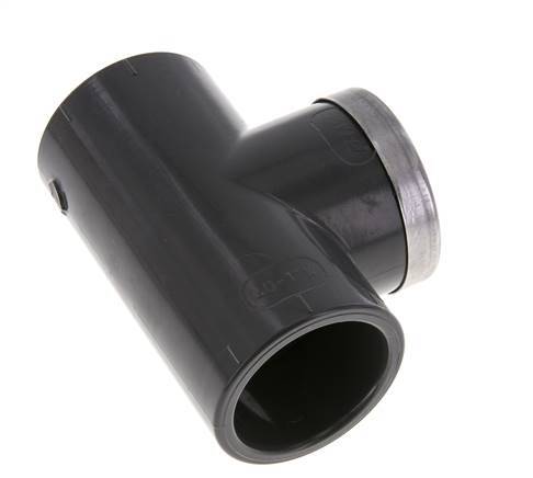 PVC Tee Fitting Female Socket 40mm x Female Rp1-1/4''