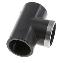 PVC Tee Fitting Female Socket 40mm x Female Rp1-1/4''