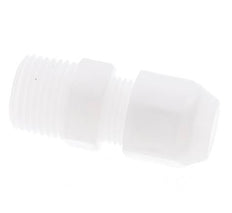10x12mm & R1/2'' PP Straight Hose Fitting with Male Threads 10bar/145psi [2 Pieces]