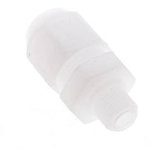 12x14mm & G1/2'' PVDF Straight Hose Fitting with Male Threads 10bar/145psi