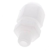 4x6mm & G1/2'' PVDF Straight Hose Fitting with Male Threads 10bar/145psi