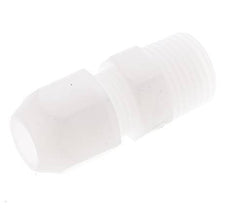 4x6mm & R1/4'' PP Elbow Hose Fitting with Male Threads 10bar/145psi [2 Pieces]