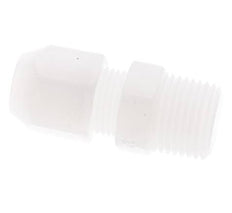 6x8mm & R1/4'' PP Elbow Hose Fitting with Male Threads 10bar/145psi [2 Pieces]