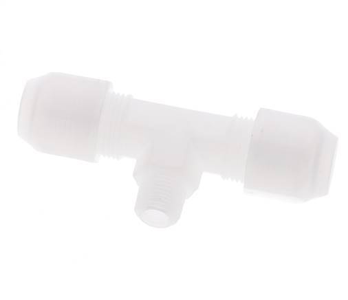 6x8mm & R1/8'' PP T-Shape Hose Fitting with Male Threads 10bar/145psi [2 Pieces]