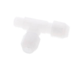 4x6mm & R1/8'' PP Right Angle Tee Hose Fitting with Male Threads 10bar/145psi [2 Pieces]