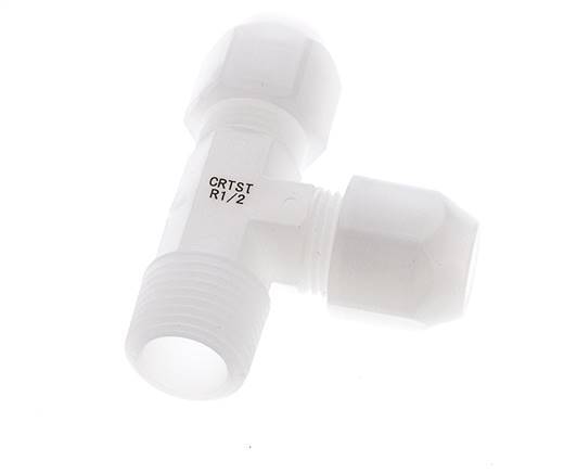 2x4mm PVDF Elbow Hose Fitting 10bar/145psi