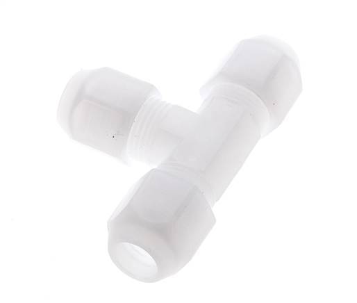 10x12mm PP T-Shape Hose Fitting 10bar/145psi