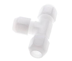 2x4mm PVDF T-Shape Hose Fitting 10bar/145psi