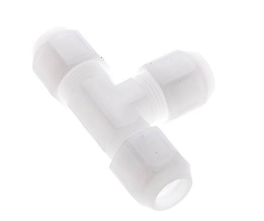 2x4mm PVDF T-Shape Hose Fitting 10bar/145psi