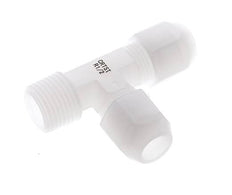 2x4mm PVDF T-Shape Hose Fitting 10bar/145psi