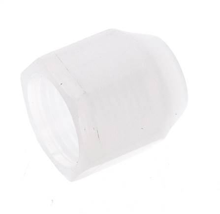 4x6mm (M11x1) PP Union Nut [10 Pieces]