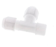 8x10mm PVDF T-Shape Hose Fitting 10bar/145psi