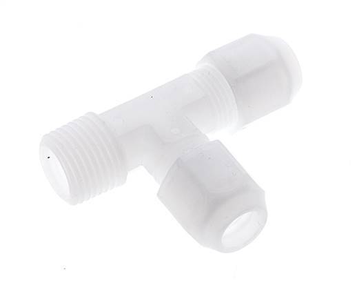 4x6mm PP T-Shape Hose Fitting 10bar/145psi