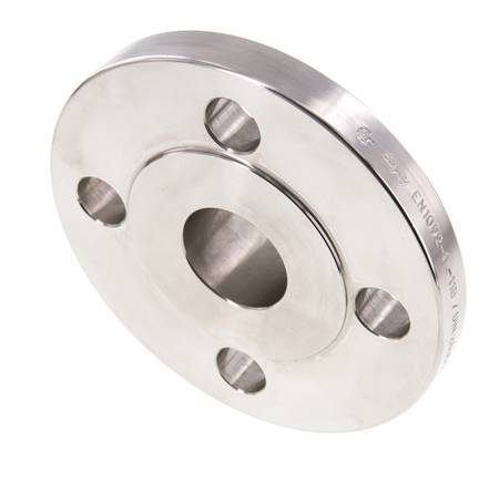 Welding Neck Flange DN40-PN40 48.3mm 1.4571 DIN 2635 And EN 1092-1 (Type 11)