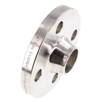 Welding Neck Flange DN32-PN40 42.4mm 1.4571 DIN 2635 And EN 1092-1 (Type 11)