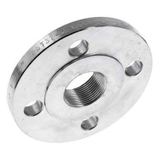 Threaded Flange DN50-PN16 Rp 2'' Zinc-Plated Steel DIN 2566 And EN 1092-1 (Type 13)