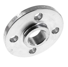 Threaded Flange DN50-PN16 Rp 2'' Zinc-Plated Steel DIN 2566 And EN 1092-1 (Type 13)