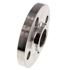 Threaded Flange DN32-PN40 Rp 1-1/4'' Stainless Steel 1.4571 DIN 2567 And EN 1092-1 (Type 13)