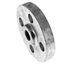 Threaded Flange DN10-PN40 Rp 3/8'' Zinc-Plated Steel DIN 2567 And EN 1092-1 (Type 13)