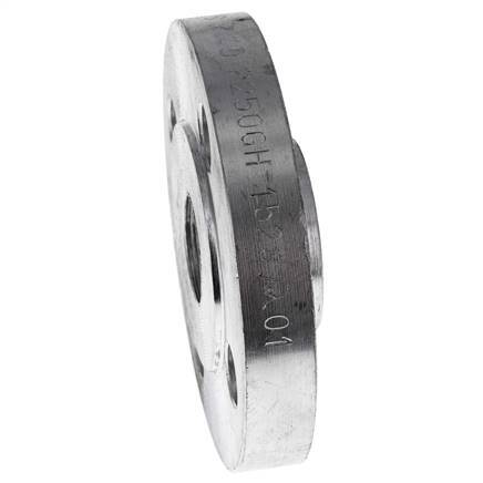 Threaded Flange DN20-PN40 Rp 3/4'' Zinc-Plated Steel DIN 2567 And EN 1092-1 (Type 13)