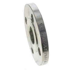 Threaded Flange DN32-PN40 Rp 1-1/4'' Zinc-Plated Steel DIN 2567 And EN 1092-1 (Type 13)