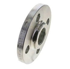 Threaded Flange DN32-PN40 Rp 1-1/4'' Zinc-Plated Steel DIN 2567 And EN 1092-1 (Type 13)
