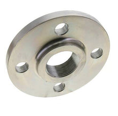 Threaded Flange DN50-PN40 Rp 2'' Zinc-Plated Steel DIN 2567 And EN 1092-1 (Type 13)