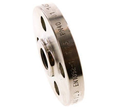 Threaded Flange DN15-PN40 Rp 1/2'' Stainless Steel 1.4571 EN 1092-1 (type 13)