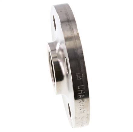 Threaded Flange DN32-PN40 Rp 1-1/4'' Stainless Steel 1.4571 EN 1092-1 (type 13)