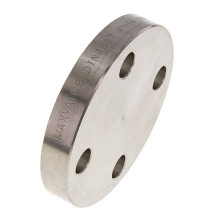 Blind Flange DN20-PN16 Stainless Steel 1.4571 DIN 2527