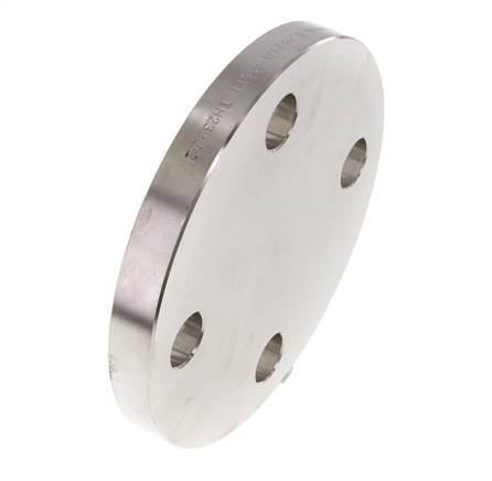 Blind Flange DN100-PN16 Stainless Steel 1.4571 DIN 2527 And EN 1092-1 (Type 05)