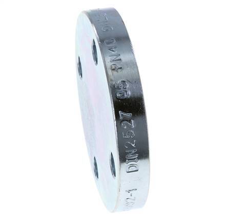 Blind Flange DN80-PN40 Zinc-Plated Steel DIN 2527 And EN 1092-1 (Type 05)