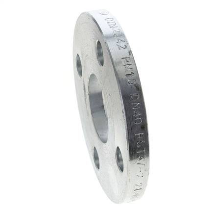 Loose Flange DN80-PN10 Galvanized Steel Solid Material DIN 2642 And EN 1092-1 (Type 02)