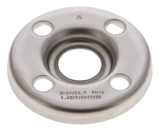 Loose Flange DN20-PN10 Stainless Steel 1.4301 Pressed Similar To DIN 2642