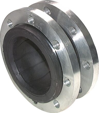 Compact Flanged Rubber Expansion Joint DN125-PN16 (Max 10 bar) EPDM