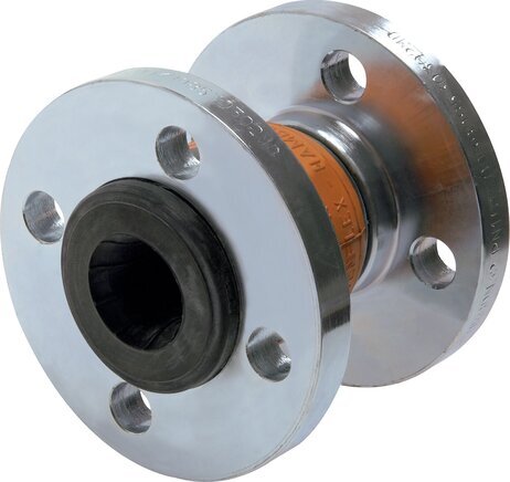 Flanged Rubber Expansion Joint DN80-PN16 EPDM High Temperature