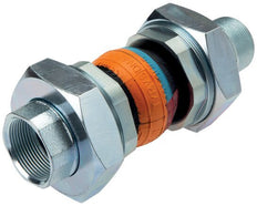 Threaded Rubber Expansion Joint DN40 G 1-1/2'' (Female)-G 1-1/2'' (Female) EPDM