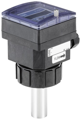 Elektromagnetischer Einsteck-Durchflussmesser, Edelstahlsensor, kurze Sonde, mit Display - Bürkert 8045 - 561033