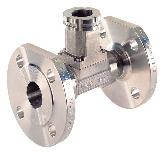 Einsteckverschraubung mit Flansch DN25 aus Edelstahl - Bürkert S020 - 428780