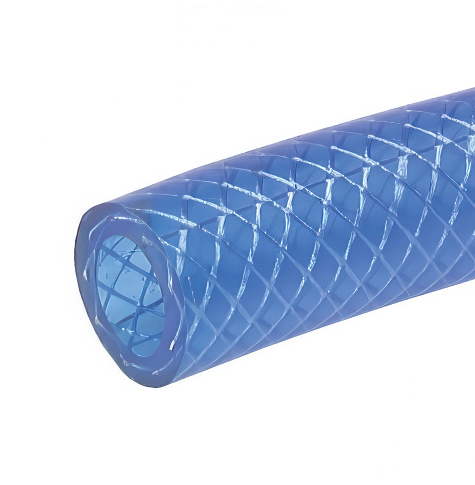 PVC universal liquid hose 6x12 mm 1 m Blue colour food-grade