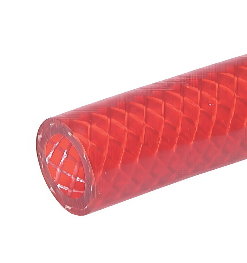 PVC universal liquid hose 6x12 mm 10 m Red colour food-grade