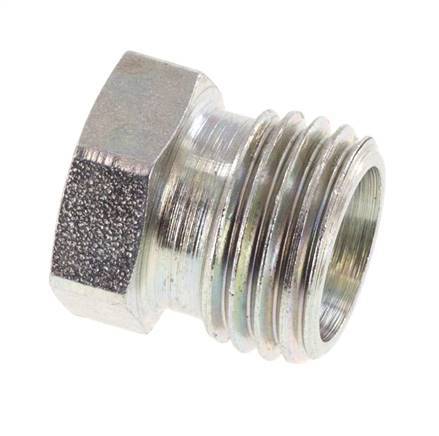 8L Zinc plated Steel Closing Plug for Tubes 315 Bar DIN 2353 [2 Pieces]
